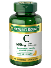 Nature's Bounty C-500 With Rosehip 90 Chewable Tablets
